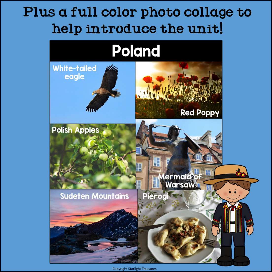 Poland Mini Book for Early Readers - A Country Study
