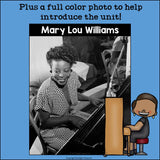 Mary Lou Williams Mini Book for Early Readers: Black History Month