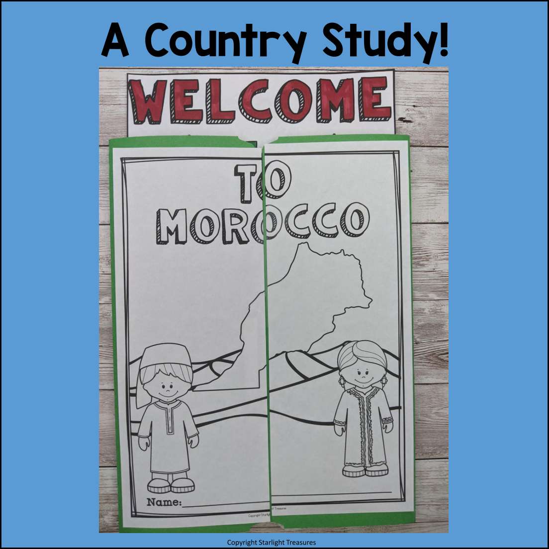 Morocco Lapbook for Early Learners - A Country Study