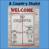 Ethiopia Lapbook for Early Learners - A Country Study