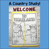 Thailand Lapbook for Early Learners - A Country Study