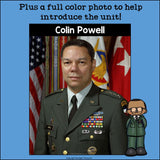 Colin Powell Mini Book for Early Readers: Black History Month
