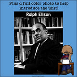 Ralph Ellison Mini Book for Early Readers: Black History Month