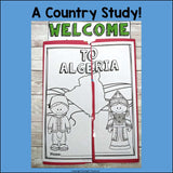 Algeria Lapbook for Early Learners - A Country Study