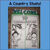 Madagascar Lapbook for Early Learners - A Country Study