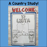 Libya Lapbook for Early Learners - A Country Study