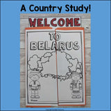 Belarus Lapbook for Early Learners - A Country Study