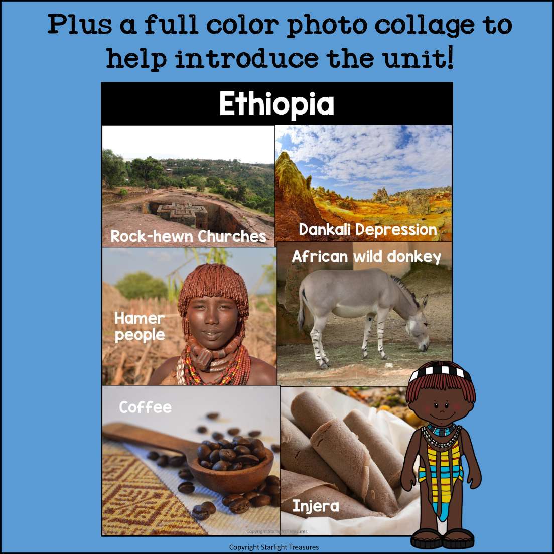 Ethiopia Mini Book for Early Readers - A Country Study