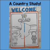 Chad Lapbook for Early Learners - A Country Study