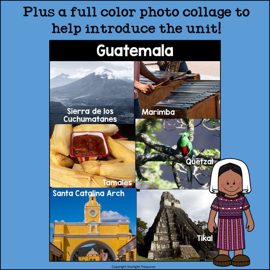 Guatemala Mini Book for Early Readers - A Country Study