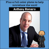 Anthony Romero Mini Book for Early Readers: Hispanic Heritage Month