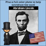 Abraham Lincoln Mini Book for Early Readers