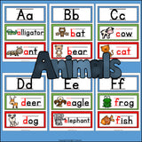Alphabet Word Wall - Animal Theme