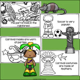 Brazil Mini Book for Early Readers - A Country Study