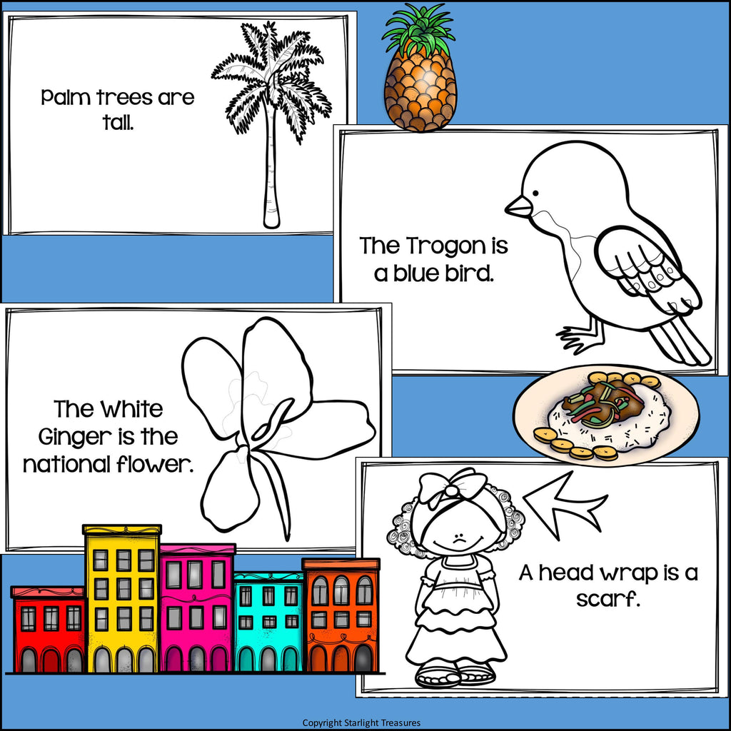 Cuba Mini Book for Early Readers - A Country Study