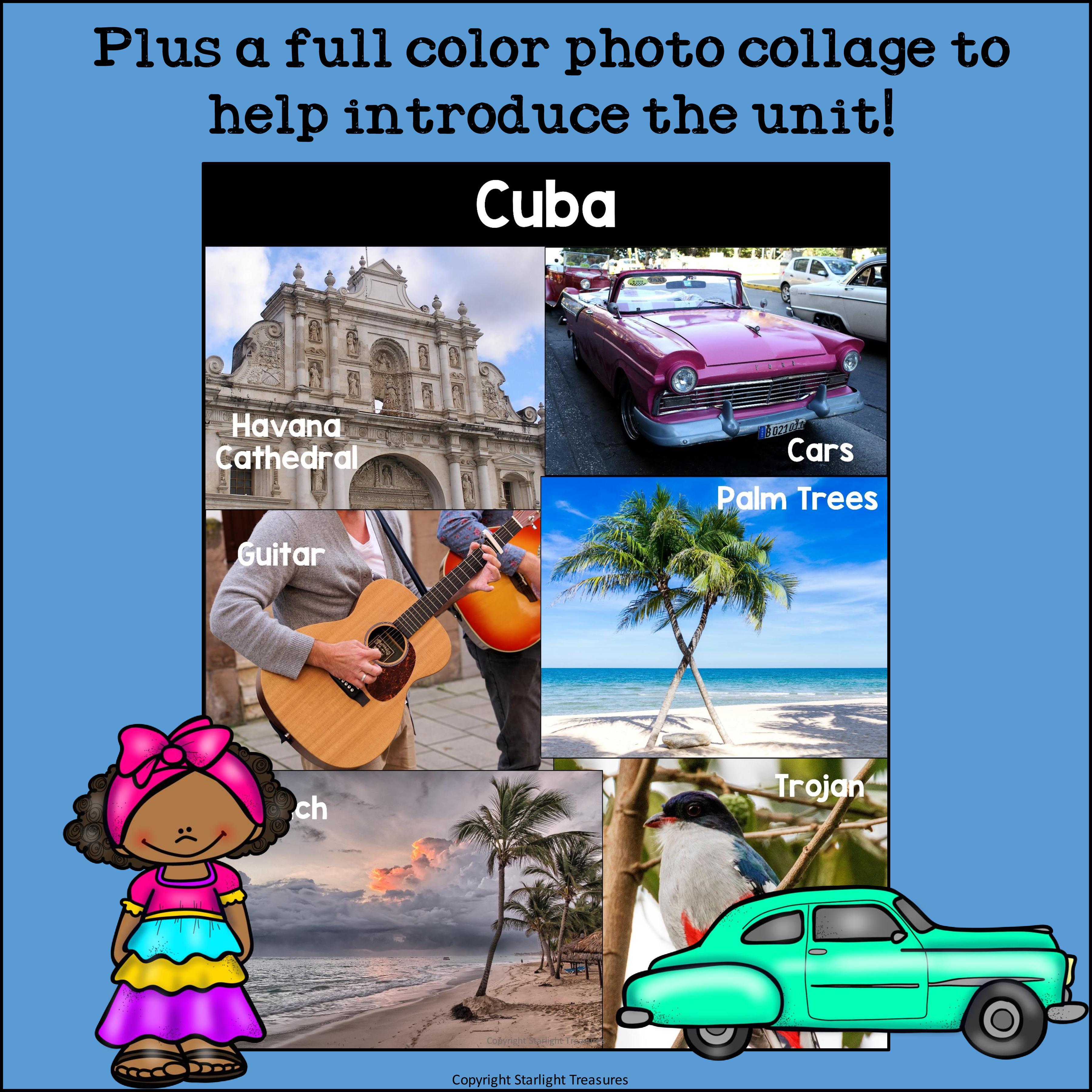 Cuba Mini Book for Early Readers - A Country Study