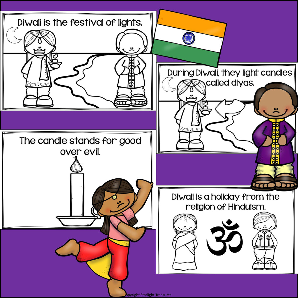 Diwali Mini Book for Early Readers