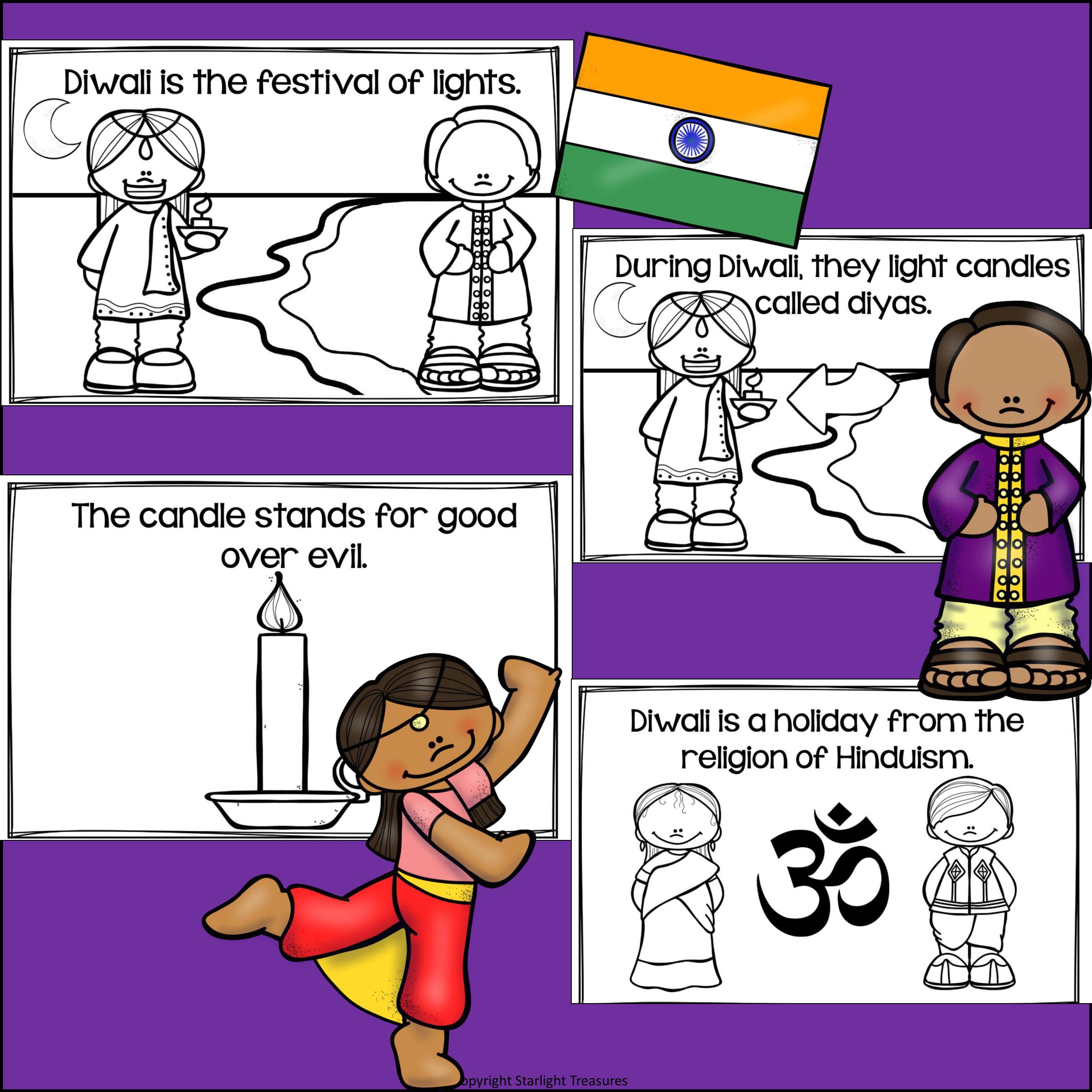Diwali Mini Book for Early Readers