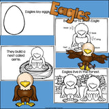 Eagles Mini Book for Early Readers: Bald Eagles