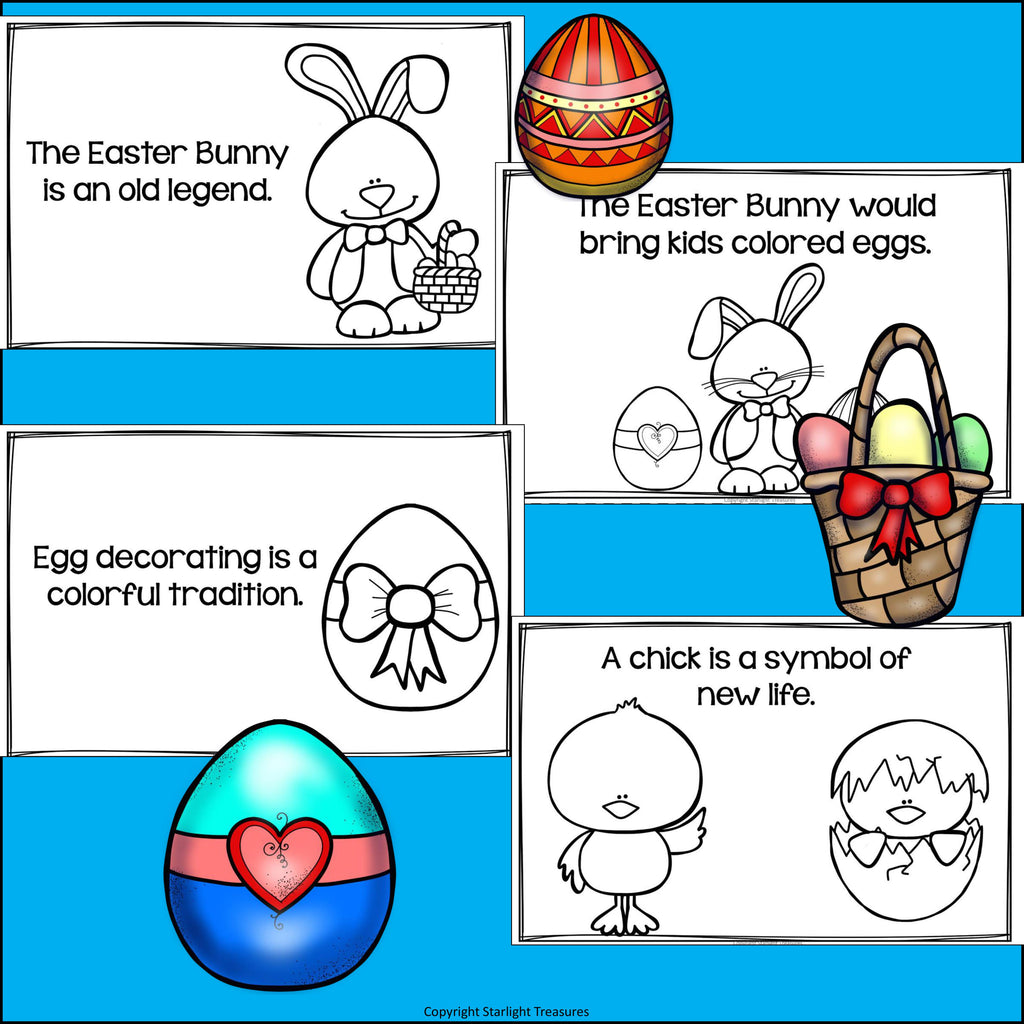 Easter Mini Book for Early Readers