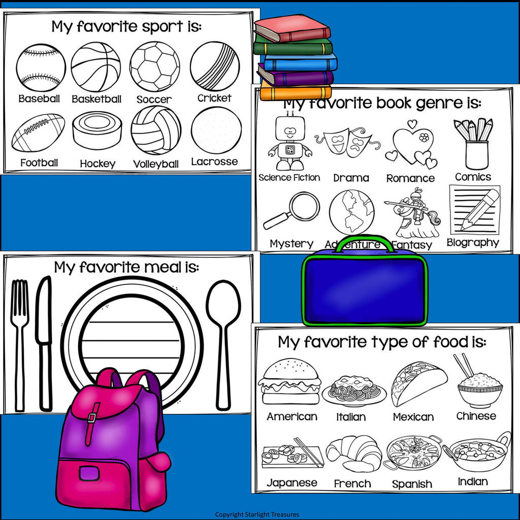 End of Year Mini Book - End of Year Memory Book