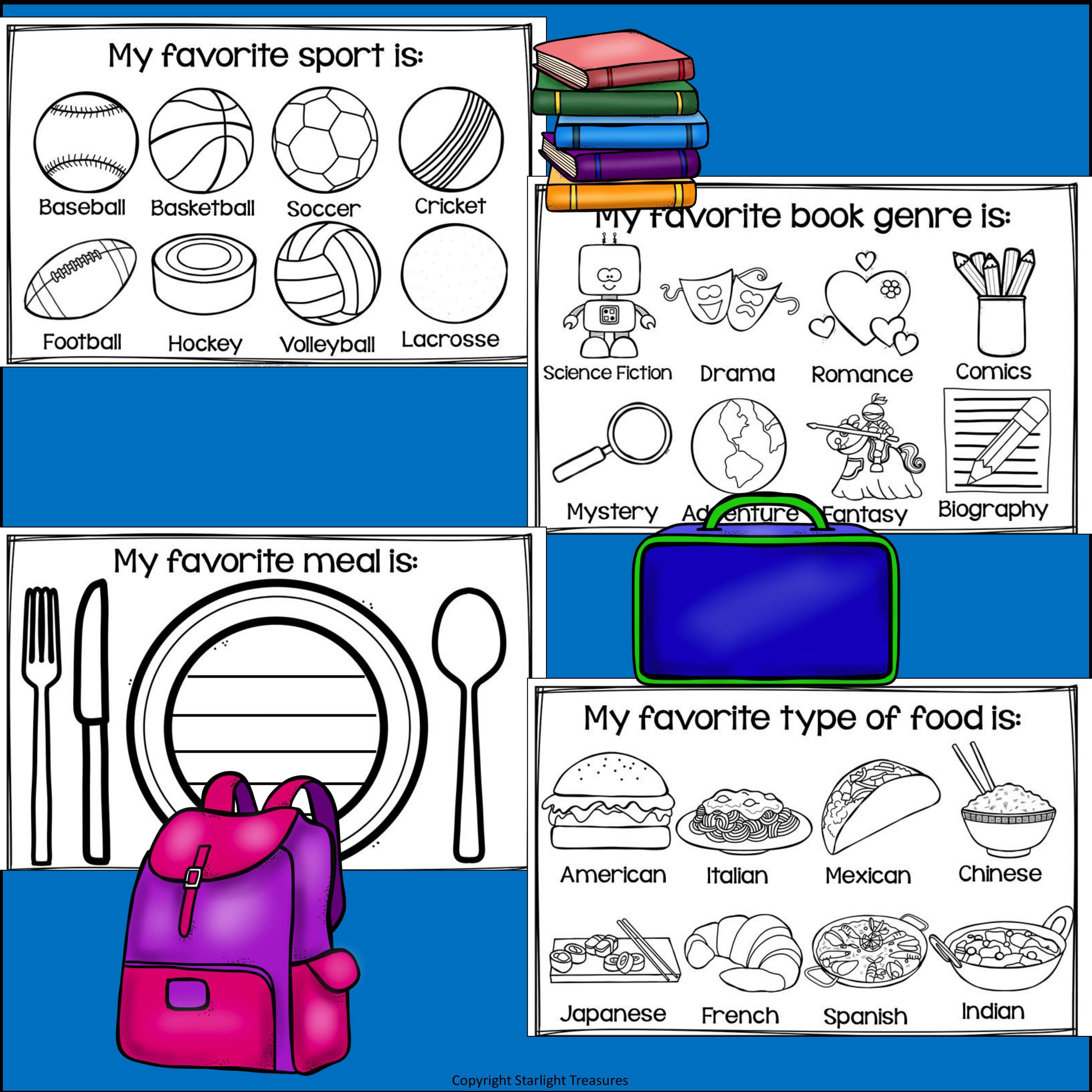 End of Year Mini Book - End of Year Memory Book