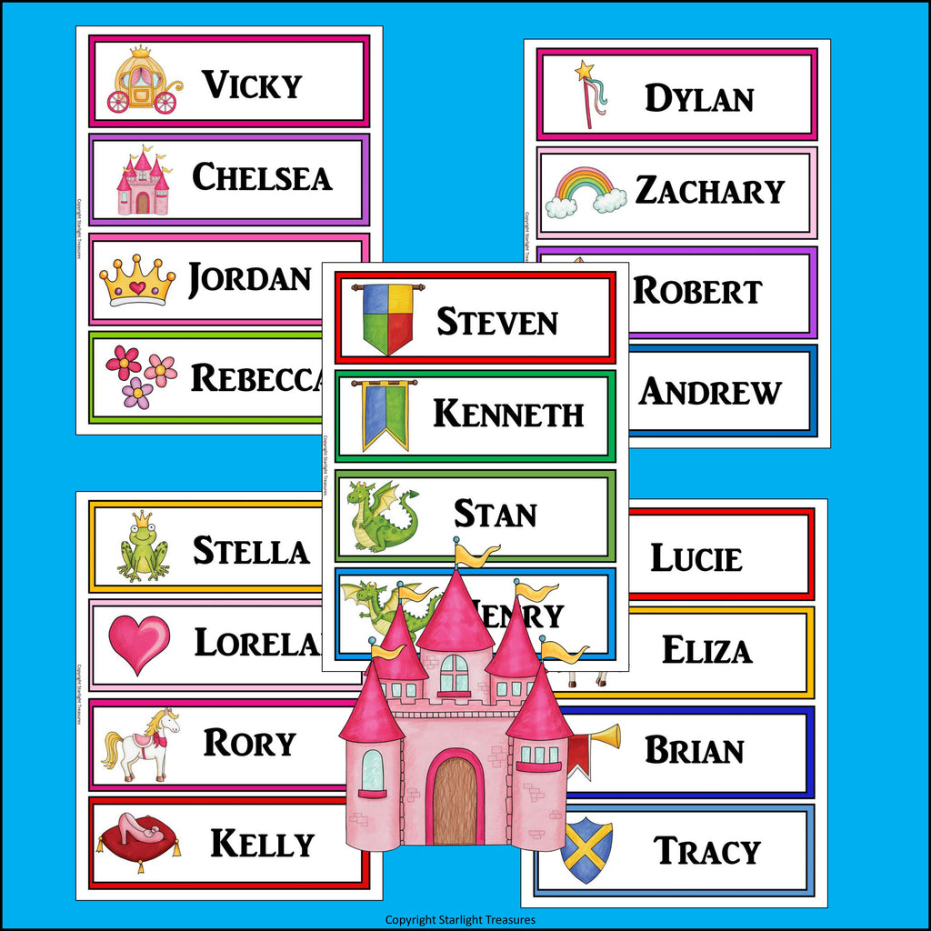 Fantasy Name Tags - Editable