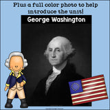 George Washington Mini Book for Early Readers