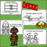 Kenya Mini Book for Early Readers - A Country Study