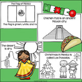 Mexico Mini Book for Early Readers - A Country Study