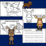 Moose Mini Book for Early Readers