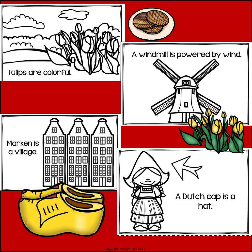 The Netherlands Mini Book for Early Readers - A Country Study