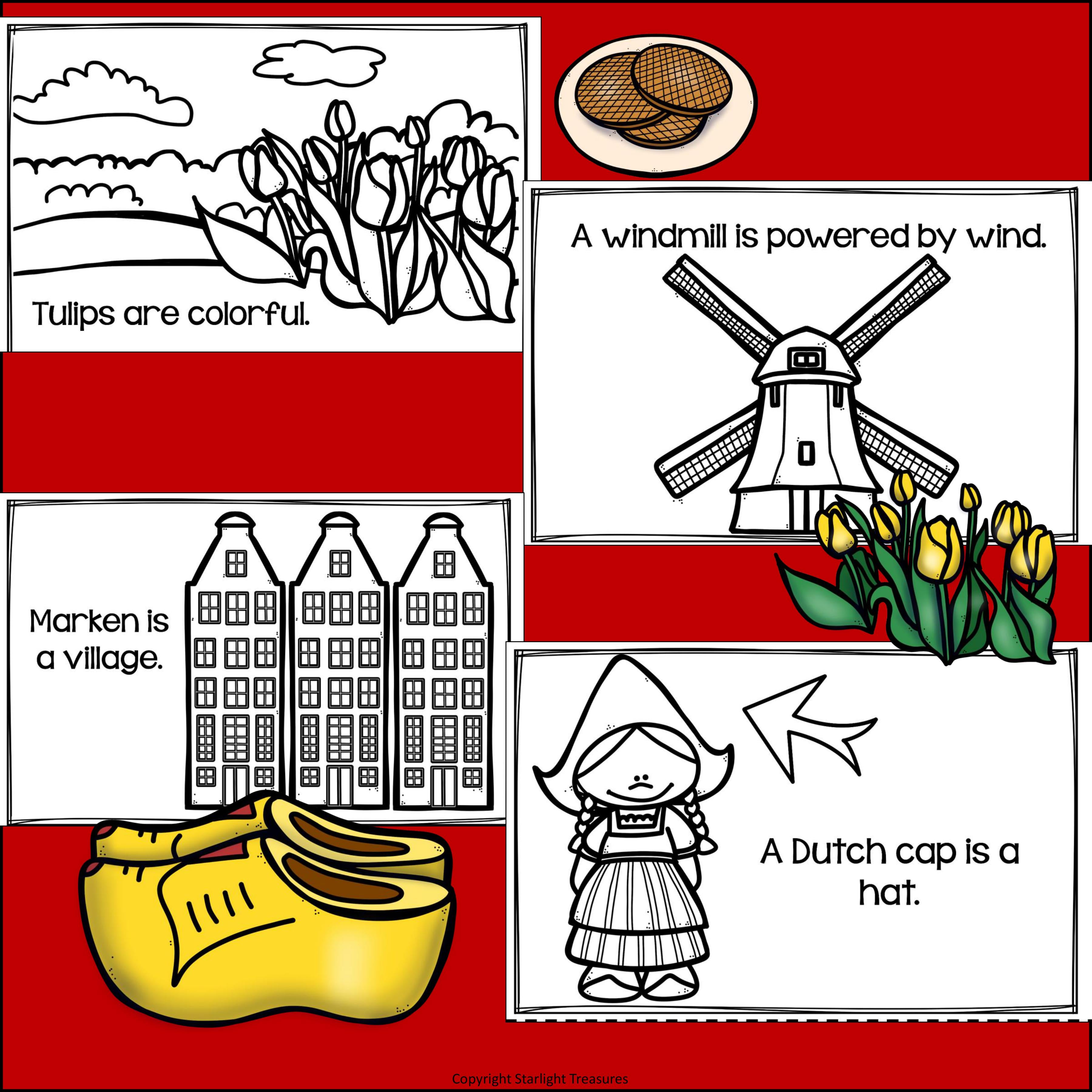 The Netherlands Mini Book for Early Readers - A Country Study
