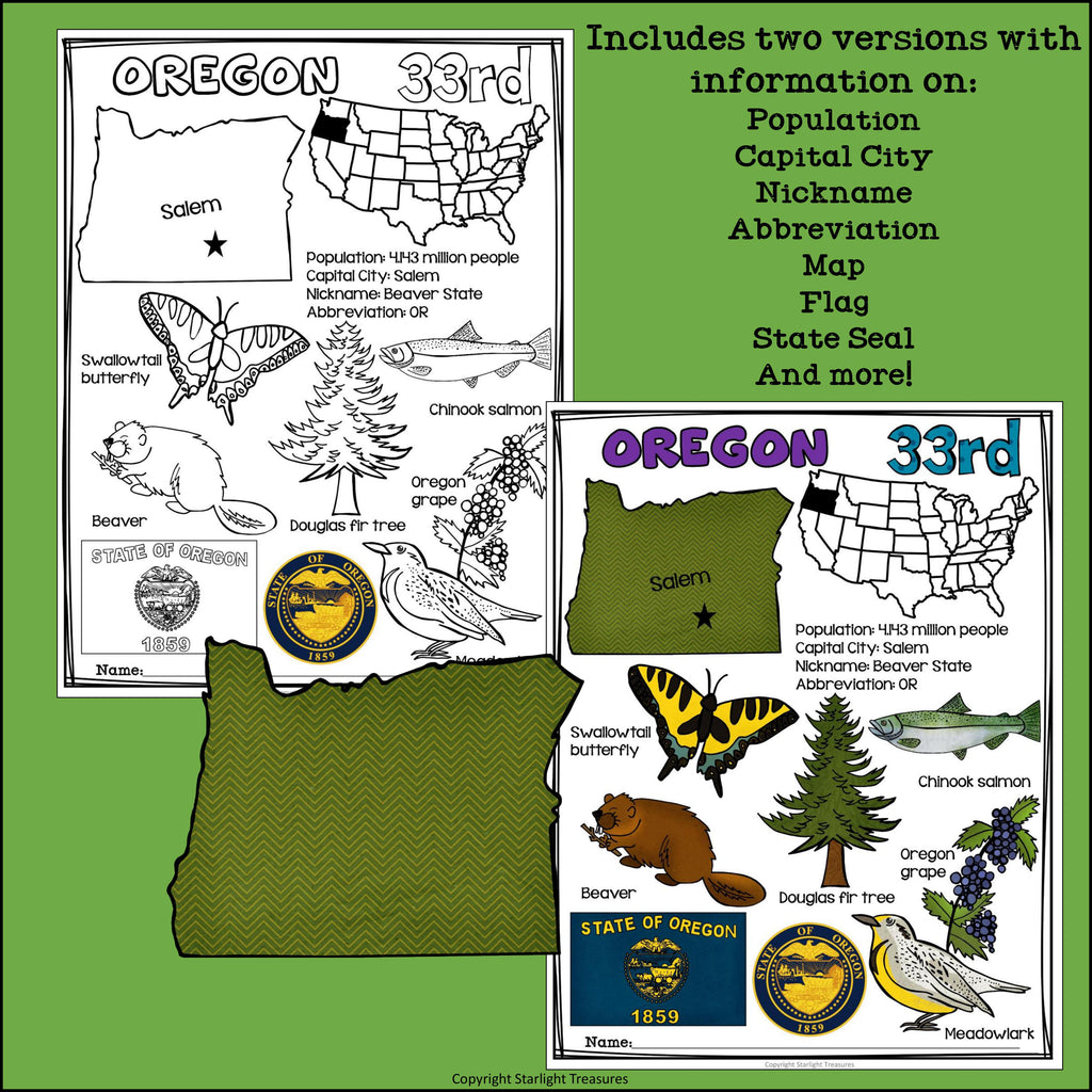 Oregon Fact Sheet