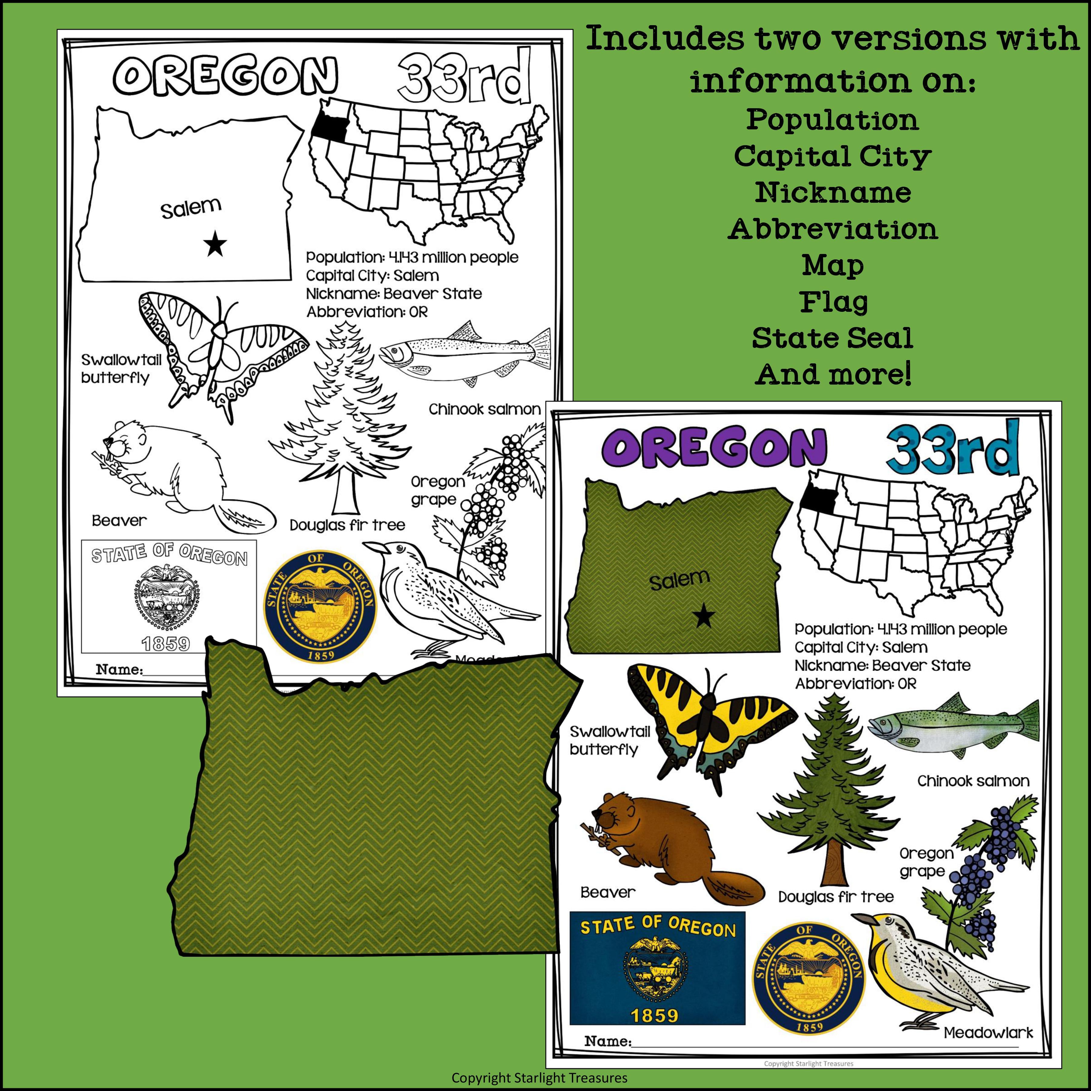 Oregon Fact Sheet