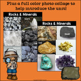 Type of Rocks and Minerals Mini Book for Early Readers: Rock, Minerals, Gemstone