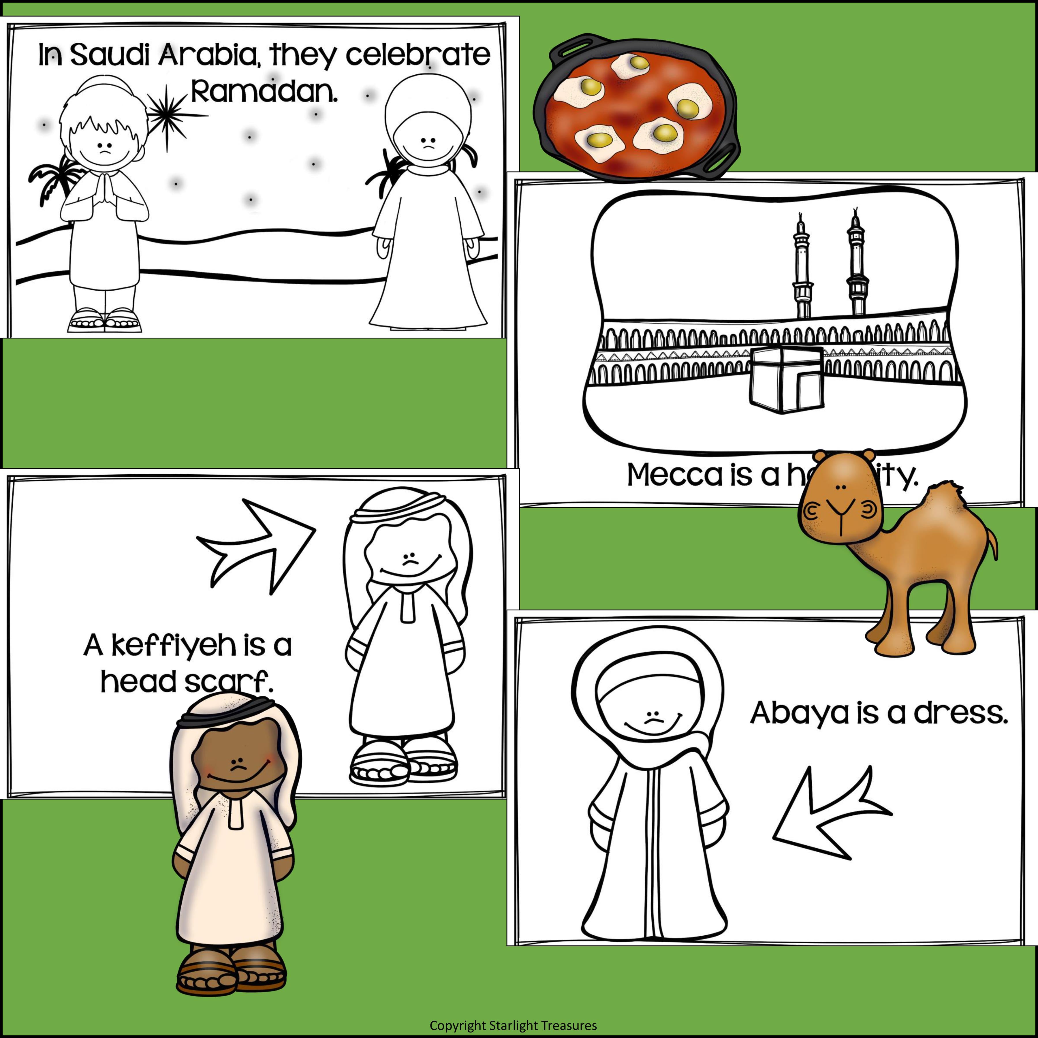 Saudi Arabia Mini Book for Early Readers - A Country Study