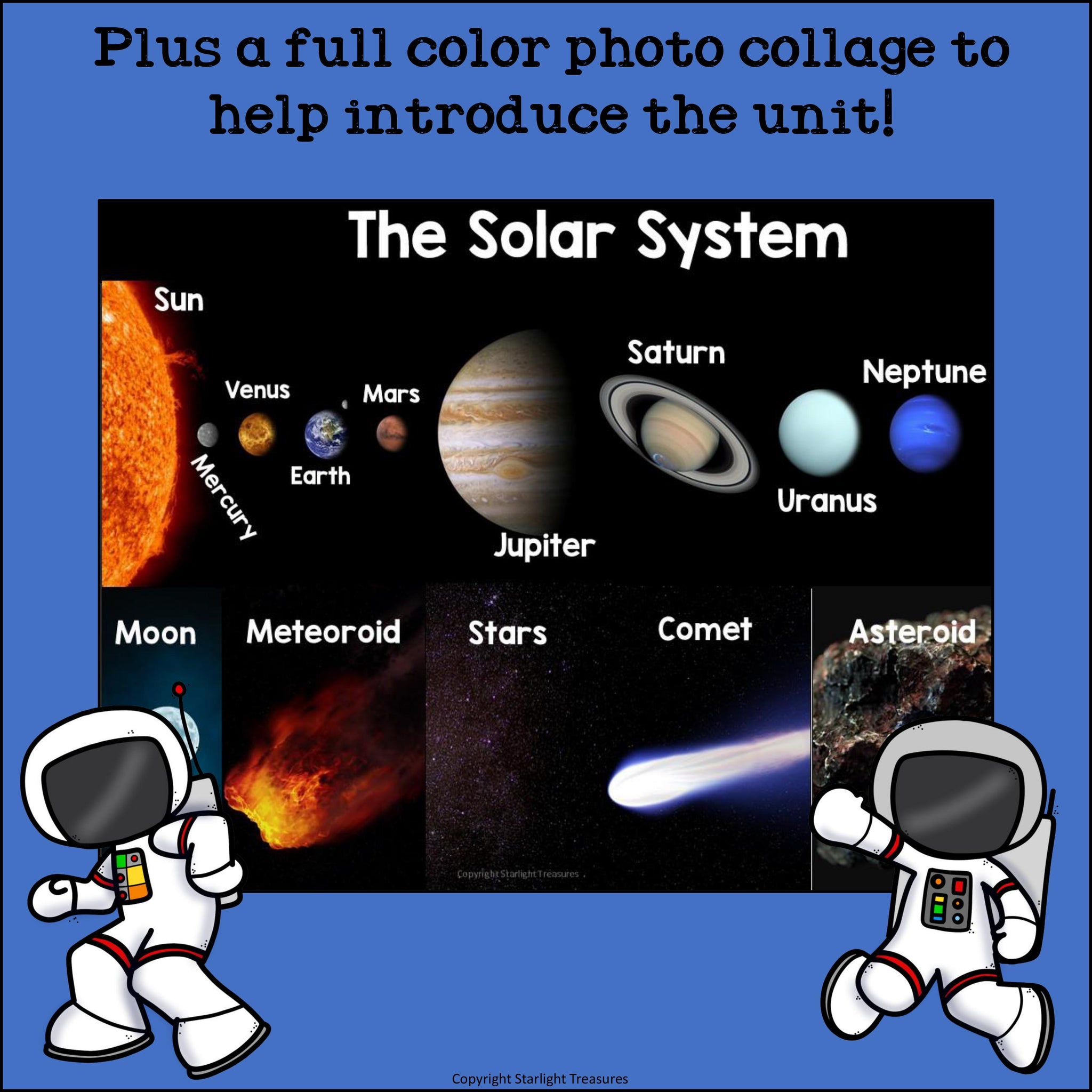 Solar System Mini Note Solar System Mini Book for Early Readers: Space Activities β Starlight ...