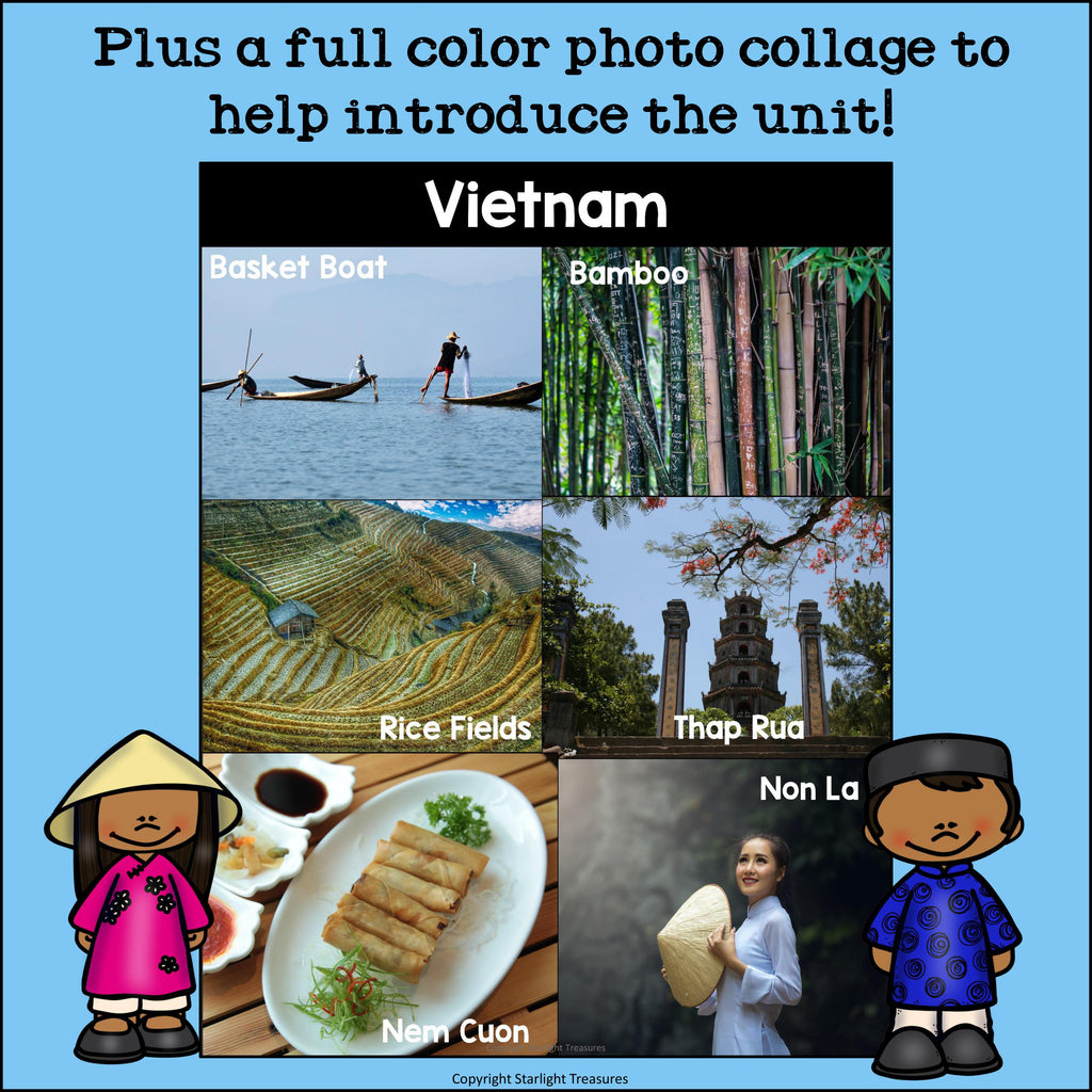 Vietnam Mini Book for Early Readers - A Country Study