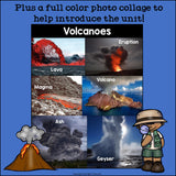 Volcanoes Mini Book for Early Readers