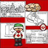 Christmas in Canada Mini Book for Early Readers