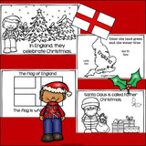 Christmas in England Mini Book for Early Readers