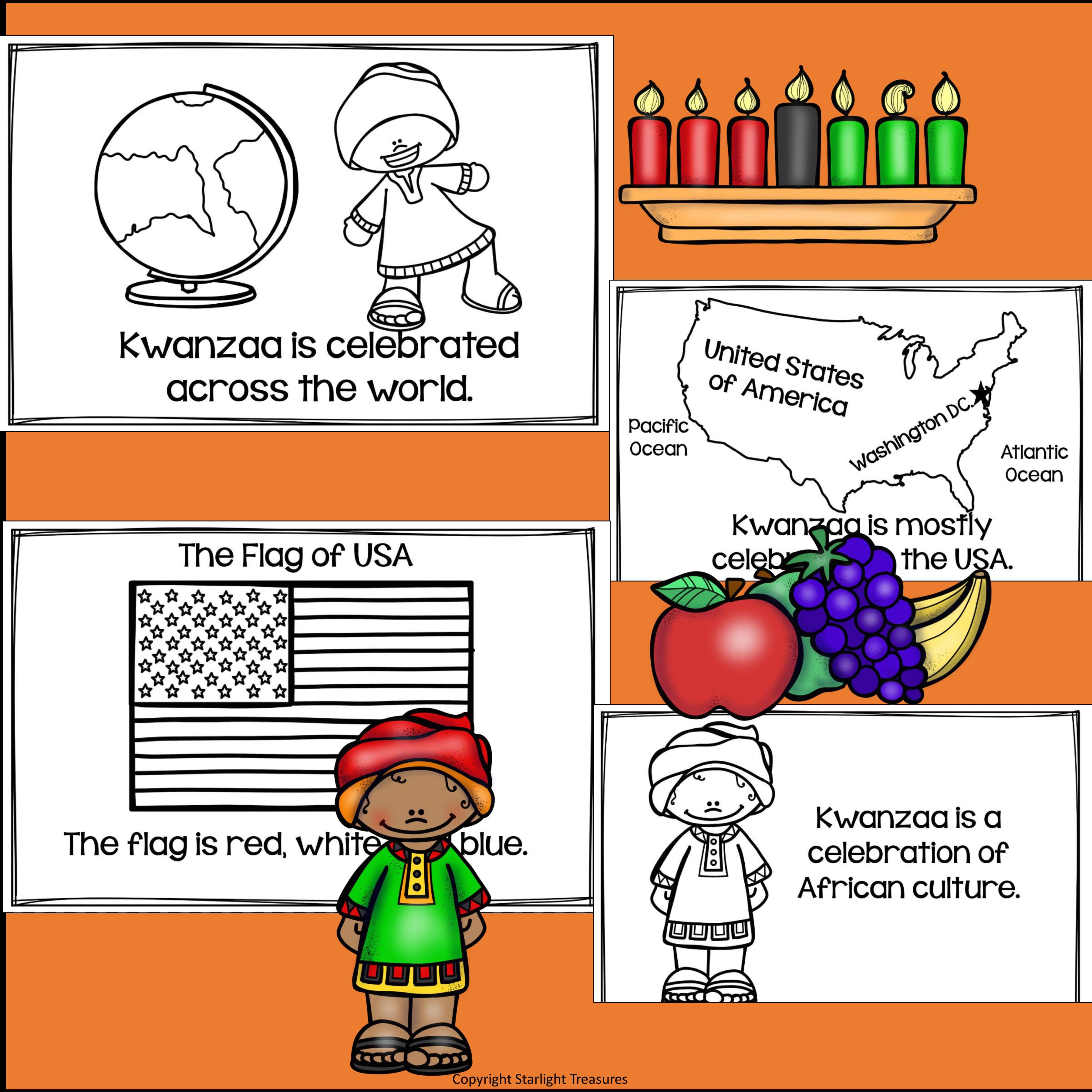 Kwanzaa Mini Book for Early Readers