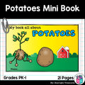 Potato Mini Book for Early Readers