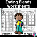 Ending Blends Worksheets and Activities for Early Readers