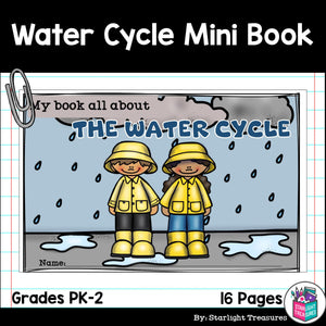 The Water Cycle Mini Book for Early Readers
