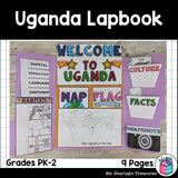 Uganda Lapbook for Early Learners - A Country Study