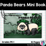 Panda Bears Mini Book for Early Readers