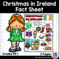 Christmas in Ireland Fact Sheet for Early Readers