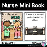 Nurse Mini Book for Early Readers